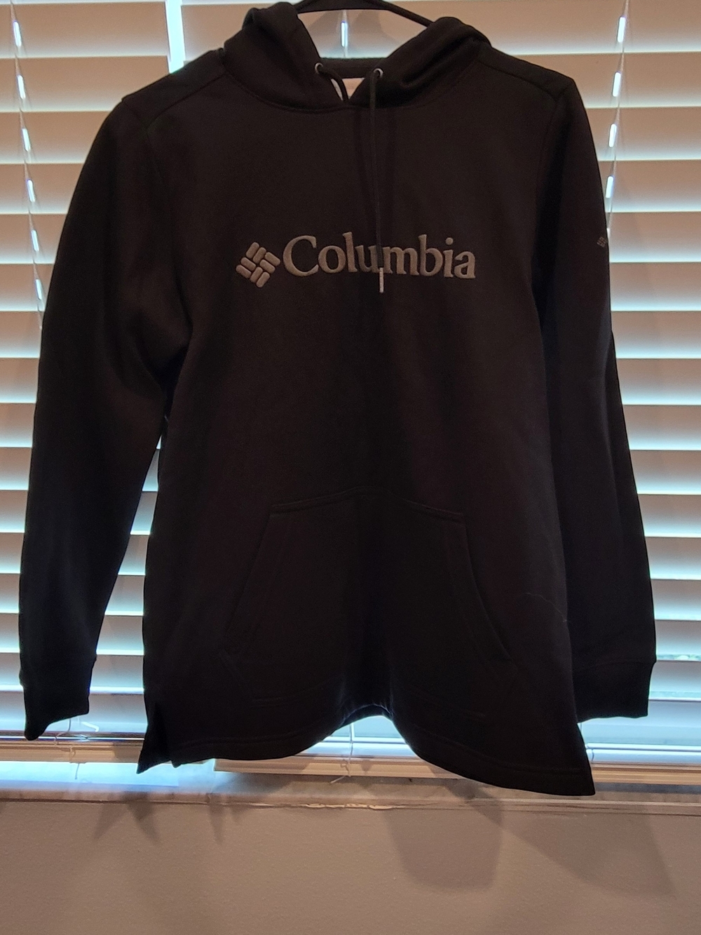 Columbia Black Logo Pullover Hoodie